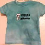 Handmade T Shirt Tied Dyed With Rocker Funny..