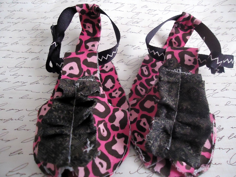 T Strap Sandals Pink Leopard For Babies